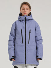 Women's Winter Single Board Double Board Windproof Waterproof Colorful Ski Jacket Couples Snowwear